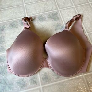 Soma vanishing back full coverage underwire pale pink bra‎